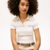 Polo Tommy Jeans Slim Fit in maglia a costine Polo Tommy Jeans Slim Fit in maglia a costine
