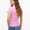 Polo Tommy Jeans Slim Fit in maglia a costine