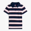 Polo Tommy Jeans Slim Fit in maglia a costine