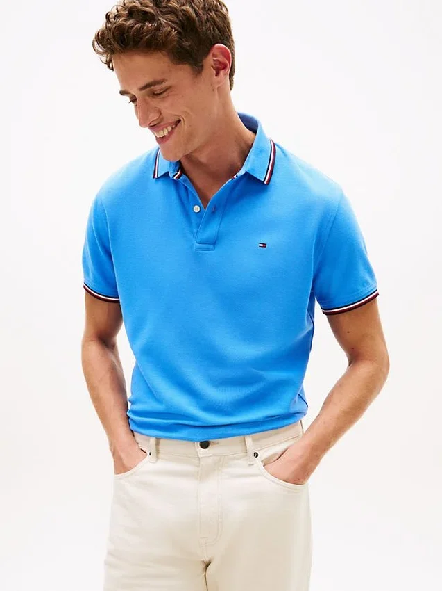 Polo Tommy Wicking dal taglio regolare Polo Tommy Wicking dal taglio regolare