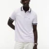 Polo traspirante con bordi a contrasto, vestibilità regolare Polo traspirante con bordi a contrasto, vestibilità regolare