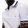 Polo traspirante con bordi a contrasto, vestibilità regolare Polo traspirante con bordi a contrasto, vestibilità regolare