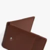 Portafoglio a doppia piega in pelle martellata con chiusura magnetica Portafoglio a doppia piega in pelle martellata con chiusura magnetica