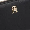 Portafoglio con monogramma e chiusura a zip Portafoglio con monogramma e chiusura a zip
