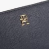 Portafoglio con monogramma e chiusura a zip Portafoglio con monogramma e chiusura a zip