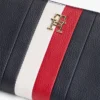 Portafoglio con zip a righe