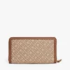 Portafoglio con zip in jacquard Monogram Portafoglio con zip in jacquard Monogram