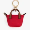 Portamonete con monogramma e ciondolo per borsa Portamonete con monogramma e ciondolo per borsa