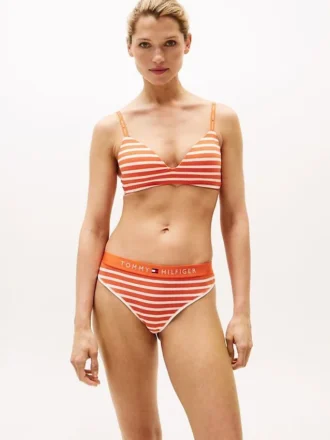 Reggiseno a triangolo a righe