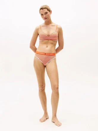 Reggiseno a triangolo a righe