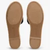 Sandali espadrillas con monogramma in caratteri calligrafici Sandali espadrillas con monogramma in caratteri calligrafici