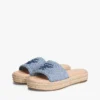 Sandali espadrillas con monogramma in script Sandali espadrillas con monogramma in script