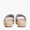 Sandali espadrillas con monogramma in script Sandali espadrillas con monogramma in script