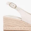 Sandalo espadrilla con zeppa e cinturino posteriore Sandalo espadrilla con zeppa e cinturino posteriore