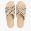 Sandalo espadrilla in rafia Sandalo espadrilla in rafia