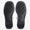Sandalo in pelle con dettagli metallici Sandalo in pelle con dettagli metallici
