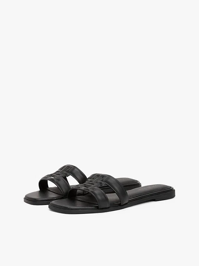 Sandalo in pelle con TH Monogram Sandalo in pelle con TH Monogram