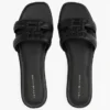 Sandalo in pelle con TH Monogram Sandalo in pelle con TH Monogram