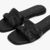 Sandalo in pelle con TH Monogram Sandalo in pelle con TH Monogram