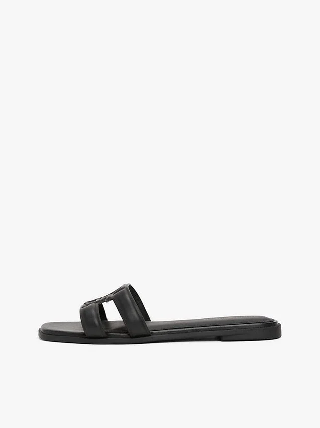 Sandalo in pelle con TH Monogram Sandalo in pelle con TH Monogram