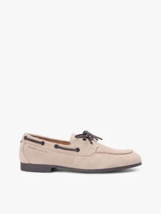 Scarpa da barca in pelle scamosciata flessibile