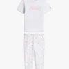 Set composto da maglietta e leggings a maglia traforata per neonati