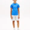 Set con maglietta e pantaloncini con logo per bambini