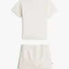 Set con maglietta e pantaloncini con logo Tommy per neonati Set con maglietta e pantaloncini con logo Tommy per neonati