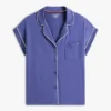 Set da notte con camicia a maniche corte e pantaloncini Set da notte con camicia a maniche corte e pantaloncini