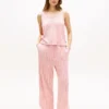 Set da notte con canotta corta e pantaloni Set da notte con canotta corta e pantaloni