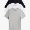Set di 3 magliette intime girocollo Cotton Classics Set di 3 magliette intime girocollo Cotton Classics