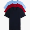 Set di 3 magliette intime girocollo Cotton Classics Set di 3 magliette intime girocollo Cotton Classics