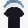 Set di 3 magliette intime girocollo Cotton Classics Set di 3 magliette intime girocollo Cotton Classics