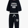 Set felpa e pantaloni con logo per neonati Set felpa e pantaloni con logo per neonati