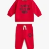 Set felpa e pantaloni con logo per neonati Set felpa e pantaloni con logo per neonati