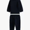 Set felpa e pantaloni con logo per neonati Set felpa e pantaloni con logo per neonati