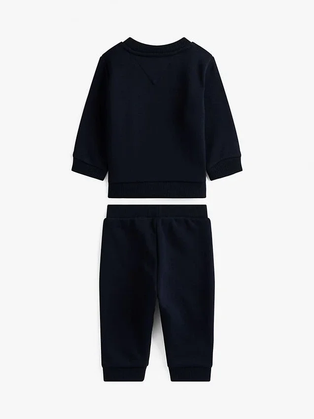 Set felpa e pantaloni con logo per neonati Set felpa e pantaloni con logo per neonati