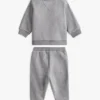 Set felpa e pantaloni con logo per neonati Set felpa e pantaloni con logo per neonati