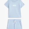 Set maglietta e pantaloncini con logo bandiera per neonati Set maglietta e pantaloncini con logo bandiera per neonati