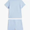 Set maglietta e pantaloncini con logo bandiera per neonati Set maglietta e pantaloncini con logo bandiera per neonati