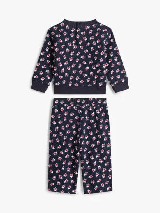 Set per neonati composto da top con stelle e pantaloni a gamba larga