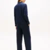 Set pigiama a maniche lunghe con camicia e pantaloni Set pigiama a maniche lunghe con camicia e pantaloni