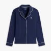 Set pigiama a maniche lunghe con camicia e pantaloni Set pigiama a maniche lunghe con camicia e pantaloni