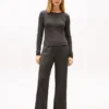 Set pigiama a maniche lunghe e pantaloni Shimmer