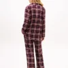 Set pigiama con camicia e pantaloni in flanella Set pigiama con camicia e pantaloni in flanella
