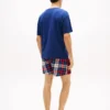 Set pigiama con maglietta e pantaloncini in tessuto