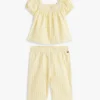 Set top e pantaloni a quadretti per neonati Set top e pantaloni a quadretti per neonati