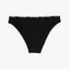 Slip bikini cheeky con logo ripetuto Slip bikini cheeky con logo ripetuto