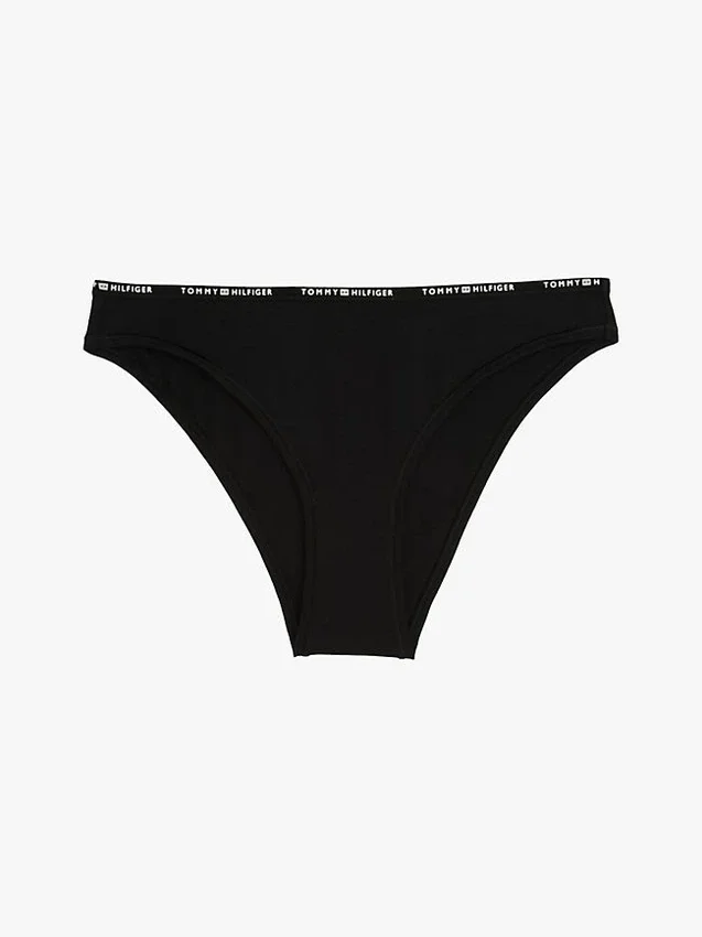 Slip bikini cheeky con logo ripetuto Slip bikini cheeky con logo ripetuto