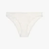 Slip bikini cheeky con logo ripetuto Slip bikini cheeky con logo ripetuto